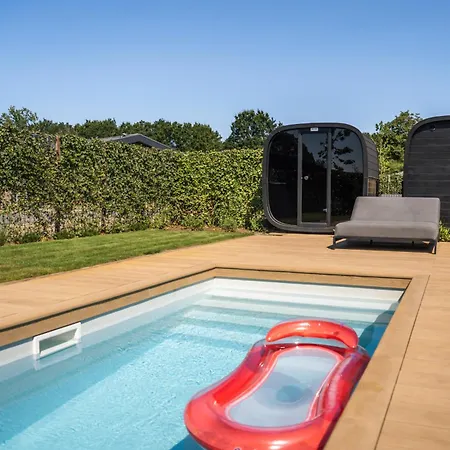 Molenhuys Parkzicht Met Prive Zwembad & Sauna | 6 Personen ヴィラ *